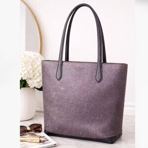 Kate Spade Tinsel Glitter Shoulder Tote Bag Handbag in Lilac Frost